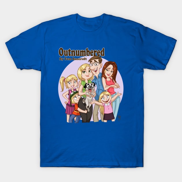 Outnumbered webcomic t-shirt T-Shirt by TomBancroft